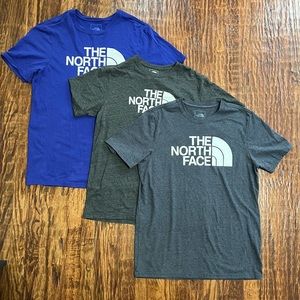Men’s bundle of 3 north face tees. New, never worn. Size Large